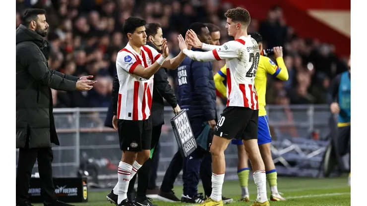 Guti ha sido utilizado como recambio en el PSV