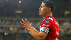 Víctor Guzmán no jugó su mejor partido ante las Águilas