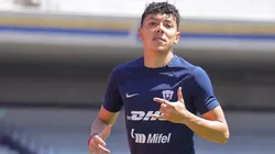 Jorge Ruvalcaba durante un entrenamiento en CU.