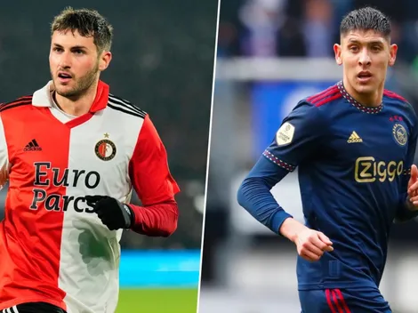 El mensaje que le dejó Santiago Giménez a Edson Álvarez antes del Clásico