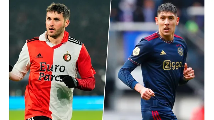 Santiago Giménez habló sobre Edson Álvarez en el Clásico