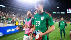 Santiago Giménez con el Tricolor.