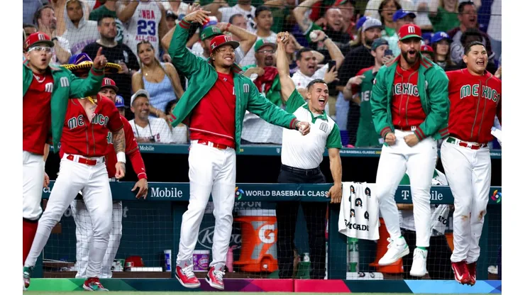 México en el partido de Cuartos de Final contra Puerto Rico.