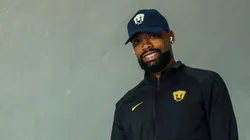 Diogo de Oliveira en su camino al estadio.