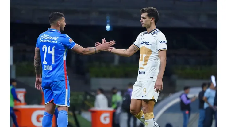 Juan Dinenno y Juan Escobar en el Azteca.