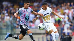 Jorge Ruvalcaba en el último duelo ante Pachuca en CU.