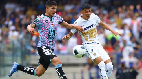 Jorge Ruvalcaba en el último duelo ante Pachuca en CU.