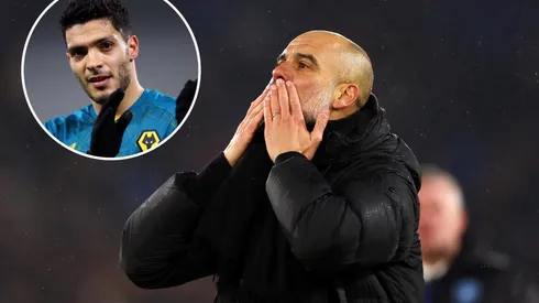 Pep Guardiola elogió a Raúl Jiménez