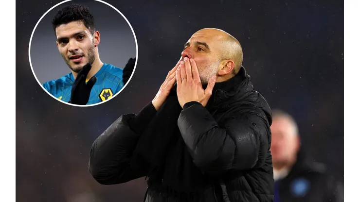 Pep Guardiola elogió a Raúl Jiménez