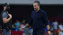 Rafael Puente en su despedida del estadio Azteca.