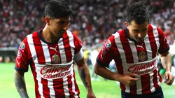 Víctor Guzmán y Alan Mozo en un festejo.