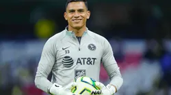 Luis Ángel Malagón previo a un partido del Clausura 2023.