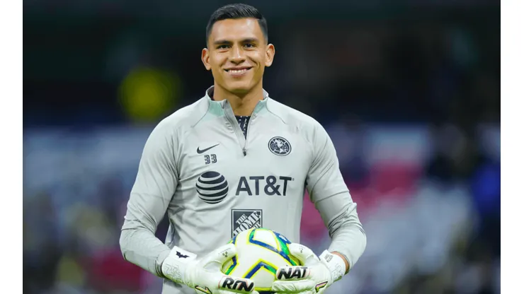 Luis Ángel Malagón previo a un partido del Clausura 2023.