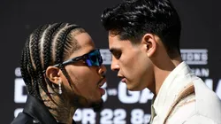 Así falló Gervonta Davis un golpe sobre Ryan Garcia.