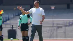 Jonathan Lazcano durante el partido ante Puebla.