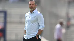 Rafael Puente en el partido ante Puebla.