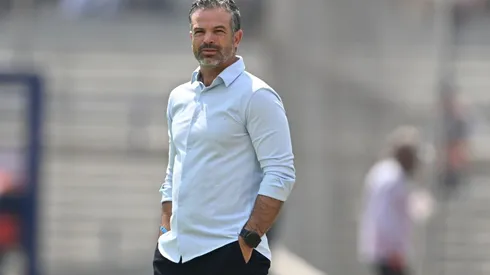 Rafael Puente en el partido ante Puebla.