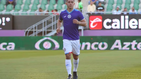 Erik Lira, previo a un partido del torneo Clausura 2023.