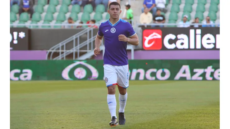 Erik Lira, previo a un partido del torneo Clausura 2023.