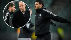 Lesión en el calentamiento margina a Santi Giménez de la Europa League