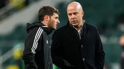 Santiago Giménez Arne Slot Feyenoord 2023