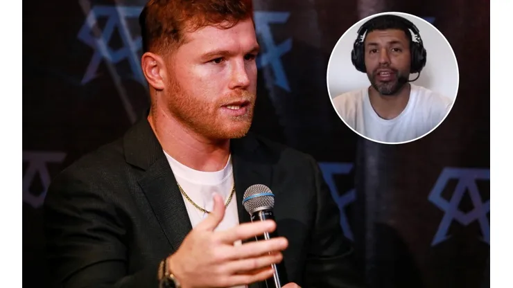 Agüero volvió a hablar sobre el escándalo con Canelo Álvarez.