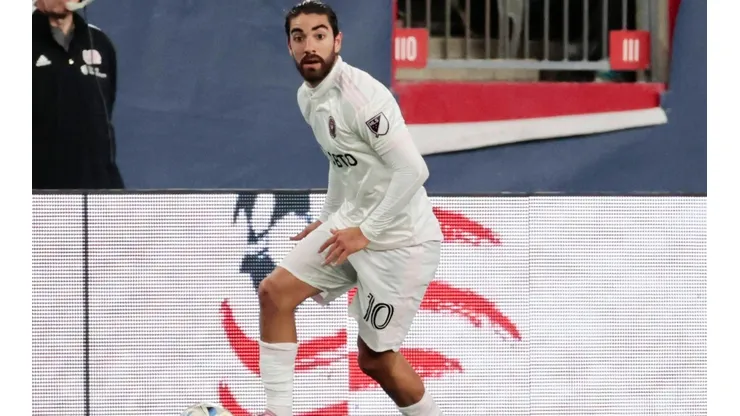 Rodolfo Pizarro en su primera etapa con el Inter Miami.