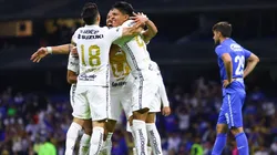 Pumas y Cruz Azul la última vez que se vieron en el Azteca.