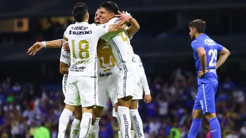 Pumas y Cruz Azul la última vez que se vieron en el Azteca.