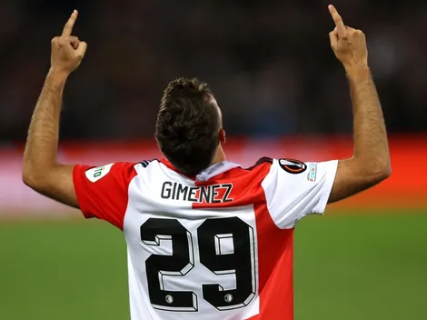 Santi Giménez está cerca de alcanzar registros de Chicharito Hernández y Luis García