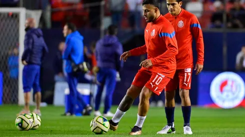 Alexis Vega pudo entrenar con normalidad