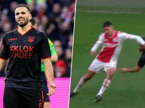 Explota contra el árbitro y denuncia un codazo intencional por parte de Edson Álvarez