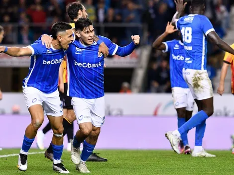 Gerardo Arteaga se lució con una asistencia en el empate del Genk