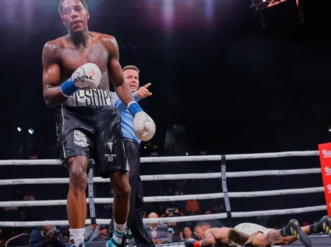 ¡A lo Márquez vs. Pacquiao! Escalofriante KO de Marshall en la previa de Figueroa vs. Magsayo