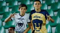 Aficionados de Pumas en el estadio Mazatlán.