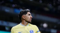 Diego Valdés en el partido América contra Tijuana en el estadio Azteca.
