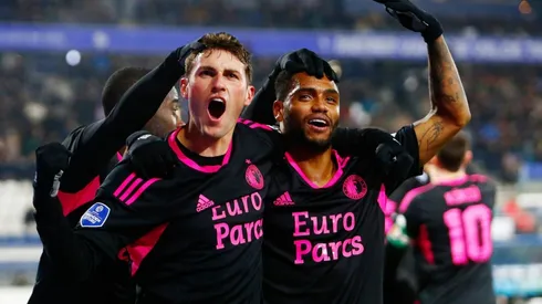 El Bebote volvió a convertir con el Feyenoord