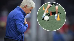 Tuca Ferretti manda a uno de sus dirigidos a mejorar su definición