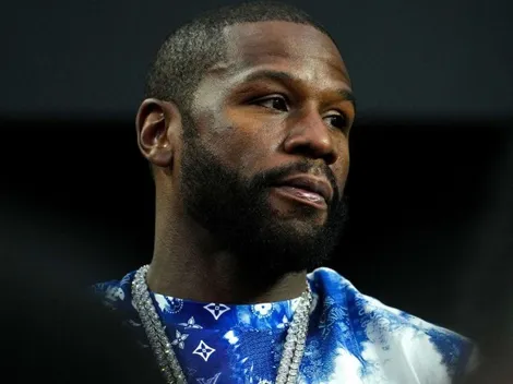 Floyd Mayweather y la foto que muestra su rotundo fracaso en Inglaterra