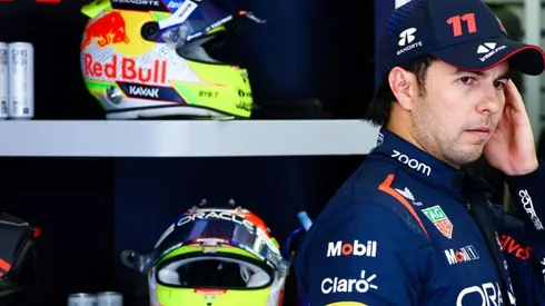 Checo Pérez contento con el RB19.