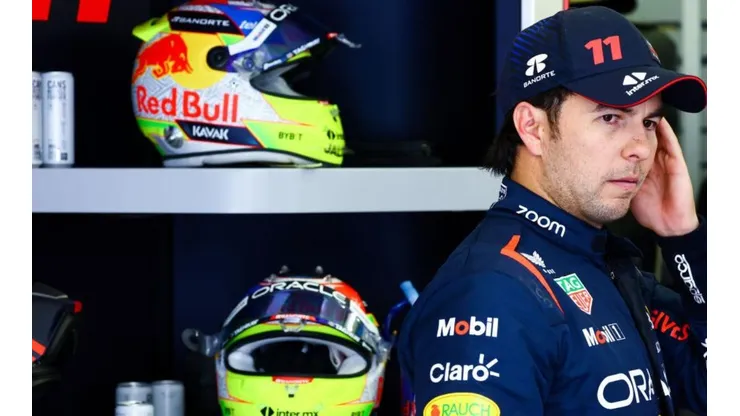 Checo Pérez contento con el RB19.
