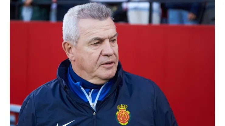 February 11, 2023, SEVILLA, SEVILLA, SPAIN: Javier Aguirre, head coach of RCD Mallorca, looks on during the spanish leag