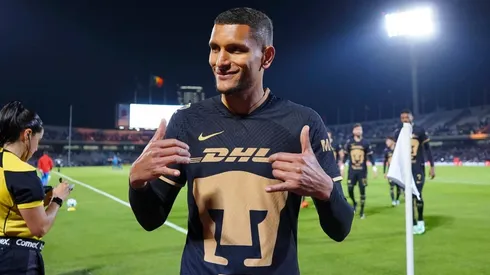 Higor Meritao en el partido ante Chivas.