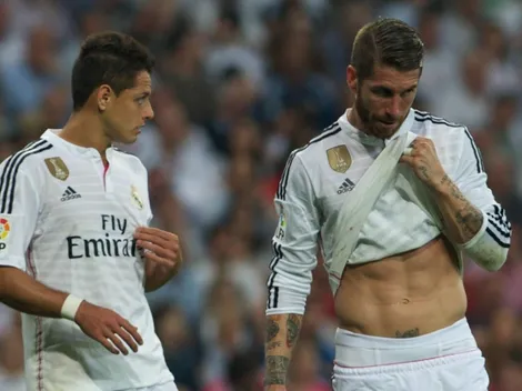 Chicharito manda emotivo mensaje a Sergio Ramos por su adiós a la selección de España
