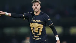 Arturo el Palermo Ortiz en el partido contra Chivas del Clausura 2023.