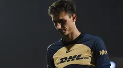 Juan Dinenno se fue en blanco en la derrota ante Santos en el Clausura 2023.