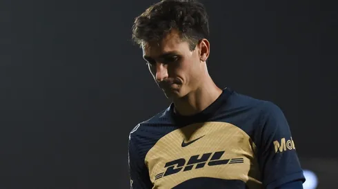 Juan Dinenno se fue en blanco en la derrota ante Santos en el Clausura 2023.