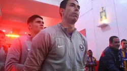 Oscar Jiménez previo a un partido del torneo Clausura 2023.