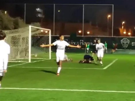 VIDEO | Este mexicano llegó a España y en apenas tres días se estrenó como goleador