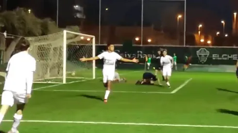 Jesús Hernández convirtió un gol en la victoria del Elche